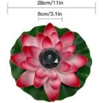 Solar Floating Lotus Flower Light(One piece set)