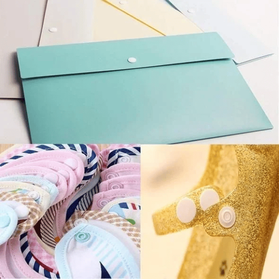 DIY CRAFTING COLORFUL SNAP BUTTONS KIT