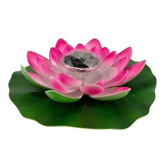 Solar Floating Lotus Flower Light(One piece set)