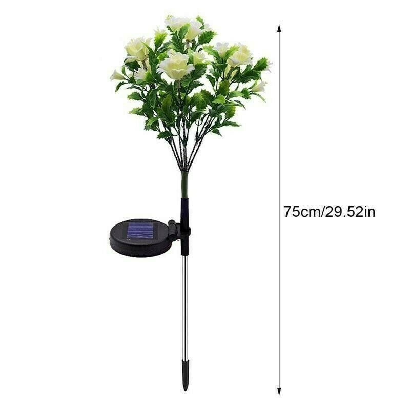 Solar Carnation Flower Garden Lights(SET OF TWO)