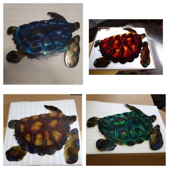 Turtle Metal Wall Sculpture