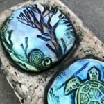 Starry Sky Ocean Garden Sculpture Decoration