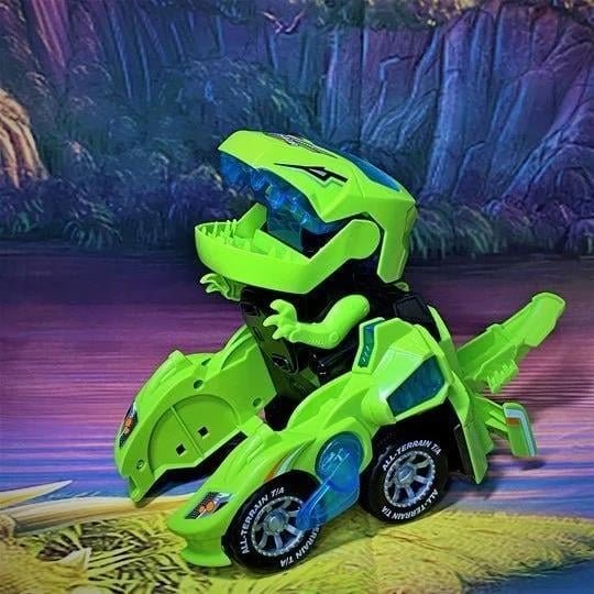 🎅Early Christmas Sale - 49% OFF🎁LED DINOSAUR TRANSFORMATION CAR TOY