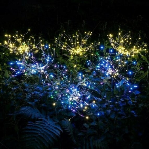 🎁Last Day Promotion- SAVE 70%💦Waterproof Solar Garden Fireworks Lamp