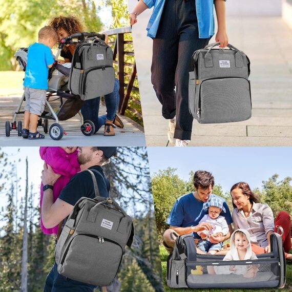 🔥Clearance Price🔥 Diaper Bag Backpack with Changing Station😍