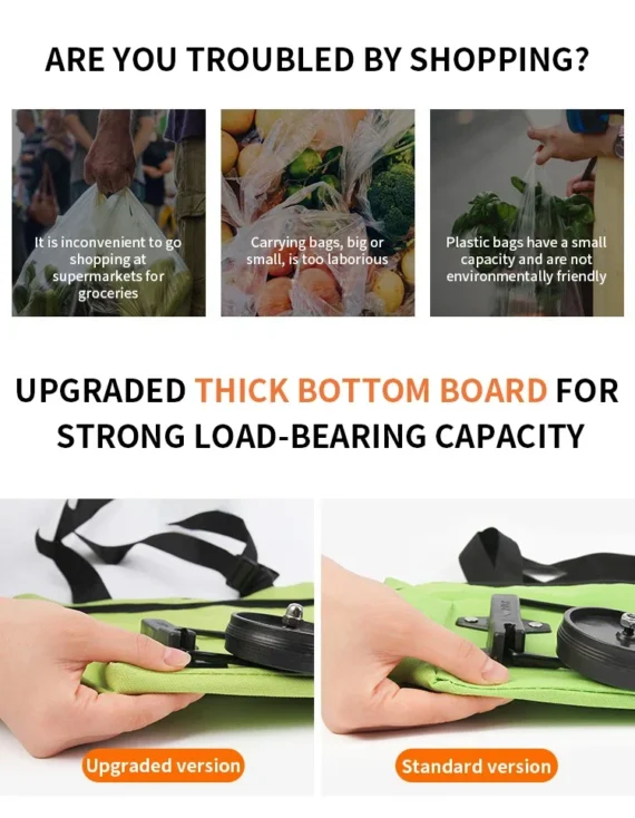 🔥Clearance Price🛒 2-in-1 Shopping Bag Folding Bag