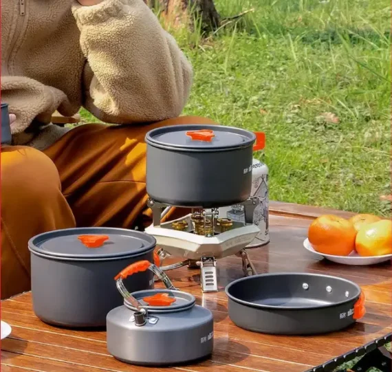 🔥Clearance Price🔥✨Multifunctional portable camping tableware set