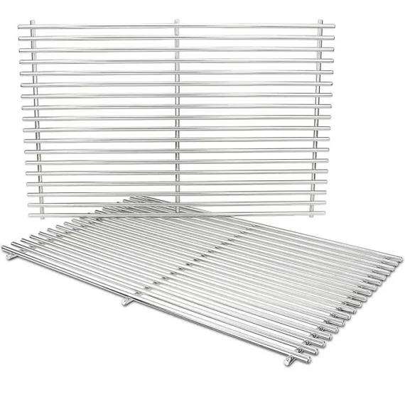 🔥Clearance Price🔥Portable Camping BBQ Grill 3 Hight Adjustable Stainless Steel Folding Charcoal Backpacking Stove with Grill Gloves Carry Bag