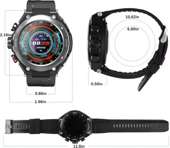 Stormtech™- Smartwatch W/ Earbuds