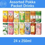 24 x 250ml，🧃Assorted Pokka Packet Drinks【Carton Bundle】(Green Tea/ Lemon Tea/ Oolong Tea/ Peach Tea/ Houjicha/ Chrysanthemum)，🛒Clearance Price RM 8.85👇