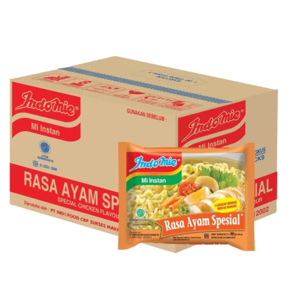 40 PACKS X 85G (PACKETS)，🍜Indomie Instant Noodle 1 Carton 40 pcs | Mie Goreng | Ayam Bawang | Soto Mie | Kaldu Ayam | Kari Ayam，🛒Clearance Price $1.99👇