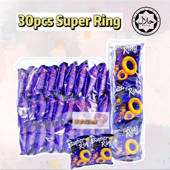 30PCS Keropok Bundle Snack 🍪Super Ring /Rota/ Corntoz/Double Decker/ Shoyuemi / Potato / Bika / Roller Coaster / Mamee，🛒Clearance Price RM 5.29👇