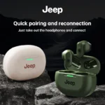 🎧😍𝑱𝒆𝒆𝒑 JP-EW011 TWS True Wireless Bluetooth Earphones🎧 HiFi Sound Wireless Earbuds Noise Cancellation HD Calls Headset,【New Customer Only】🛒Get yours Now👇