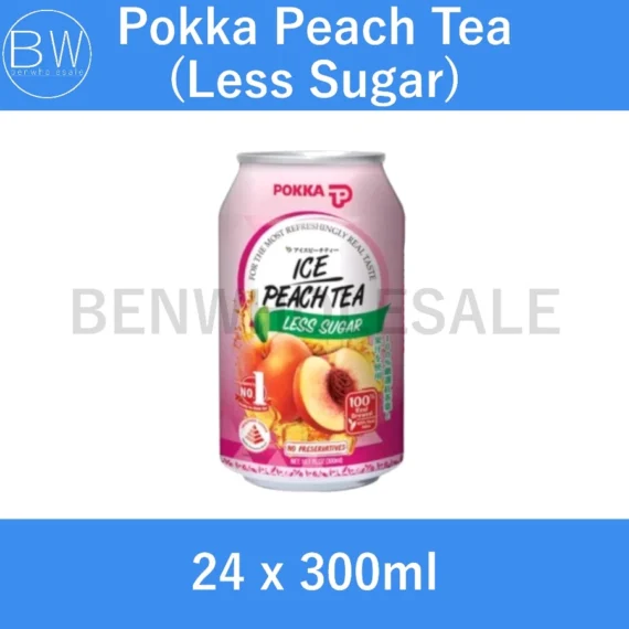 🧃24 Tin X 300ml,🧃Pelbagai Minuman Tin Pokka(Teh Oolong / Teh Hijau Jasmine / Teh Lemon Ais / Houjicha / Teh Hijau Peppermint / Peach Oolong / Sencha / Peach Tea (LS)),🛒Harga Clearance RM4.40👇