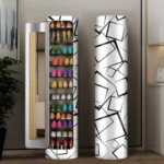 🎉خزانة أحذية دوارة معقمة ذكية