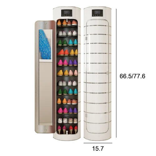 🎉خزانة أحذية دوارة معقمة ذكية